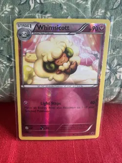Pokemon Whimsicott Fates Collide 71/124 Reverse Holo NM - Image 1