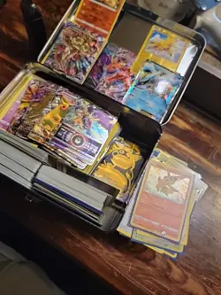 Pokemon TCG ESTATE FIND Lot Modern Art EX Holos, Mew, VMAX Pikachu - Image 1