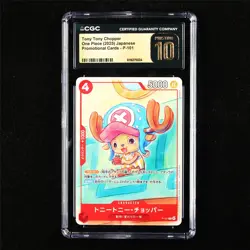 CGC 10 PRISTINE 2025 One Piece JPN Tony Tony Chopper P-101 P - Image 1
