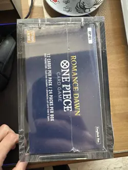 Box One Piece OP 01 Romance Dawn BLUE BOTTOM New Sealed FIRST WAVE 1st Print ENG - Image 4