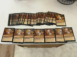 Disney Lorcana Dalmatian Puppy 47 Card Lot Includes 7 Cold Foils & 40 Non Foils - Image 1