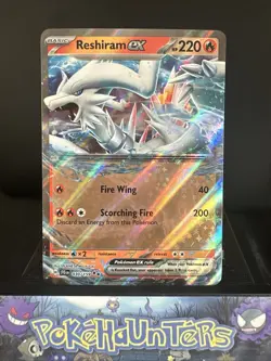 Pokemon Card Reshiram EX 030/159 Journey Together Double Rare Holo NM - Image 1