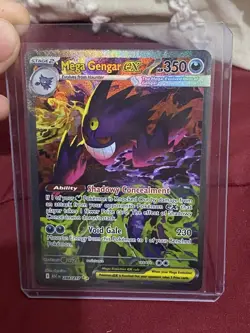 Mega Gengar ex 284/217 SIR Secret Rare Pokemon Ascended Heroes NM OR BETTER - Image 1