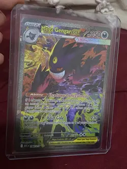 Mega Gengar ex 284/217 SIR Secret Rare Pokemon Ascended Heroes NM OR BETTER - Image 2