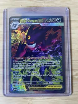 Mega Gengar EX 284/217 SIR Special Illustration Rare Pokemon Ascended Heroes UK. - Image 2