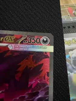 Pokemon Erhabene Helden Mega Gengar ex 284/217 Near Mint deutsch - Image 3