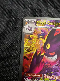 Pokemon Erhabene Helden Mega Gengar ex 284/217 Near Mint deutsch - Image 4