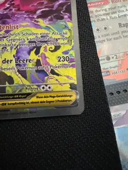 Pokemon Erhabene Helden Mega Gengar ex 284/217 Near Mint deutsch - Image 5