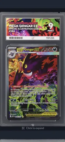 ACE 9 - Mega Gengar ex - 284/217 - Ascended Heroes - Pokemon - Image 3