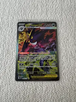 Mega Gengar Ex 284/217 SIR Ascended Heroes Pokemon TCG - Pack Fresh M/NM - Image 1