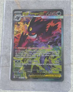 Pokemon Ascended Heroes Mega Gengar ex Special Illustration Rare 284/217 English - Image 1