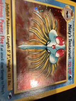 Pokemon TCG Misty's Tentacruel Holo Card 010/132 Gym Heroes Unlimited Edition NM - Image 2