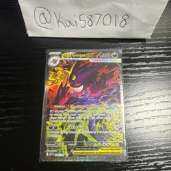 2026 Pokemon Ascended hereos Mega Gengar Ex 284/217 NEAR MINT-MINT - Image 3