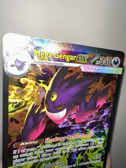 Mega Gengar EX 284/217 SIR Special Illustration Rare Pokemon Ascended Heroes UK - Image 2