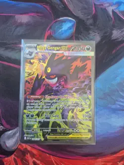 Mega Gengar ex 284/217 SIR Secret Rare Pokemon Ascended Heroes MINT Pack Fresh - Image 1