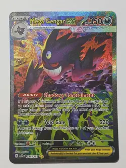 Mega Gengar EX 284/217 SIR Special Illustration Rare Pokemon Ascended Heroes UK - Image 1