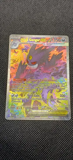 Mega Gengar EX 284/217 SIR Special Illustration Rare Pokemon Ascended Heroes UK - Image 1