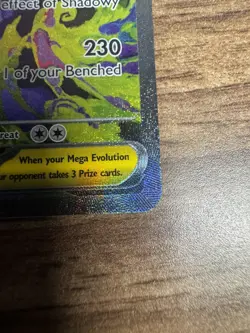 Mega Gengar ex 284/217 SIR Secret Rare Pokemon Ascended Heroes MINT Pack Fresh - Image 3