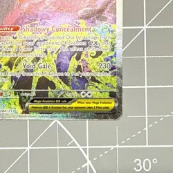 Mega Gengar ex 284/217 SIR Pokemon Ascended Heroes NM Pack Fresh - Image 5