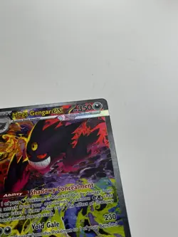 Mega Gengar ex 284/217 SIR Pokemon Ascended Heroes NM GRADEABLE Pack Fresh - Image 2