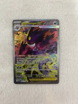Pokemon Mega Gengar ex 284/217 Ascended Heroes SIR - Pack Fresh - Gradable - Image 2