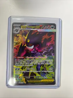 ENGLISH ASCENDED HEROES MEGA GENGAR EX 284/217 POKEMON TCG FULL SIR - Image 1