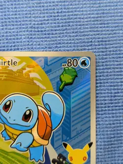 Pokemon Squirtle MEP 039 First Partner Illustration Rare Promo 30th Anniversary - Image 4