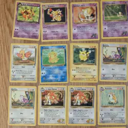 (x36) WOTC Old Pokemon Cards Vintage Card 1999-2000 LP/NM - Image 3