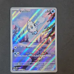 Pokemon Vanillite 111/086 Sv: White Flare Illustration Rare Holo Card 2025 - Image 1