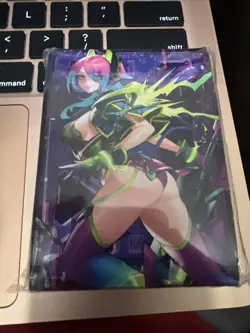 yugioh mana moon Card sleeves Amanda Lapalme New 70ct Battle Doll E-ko - Image 1