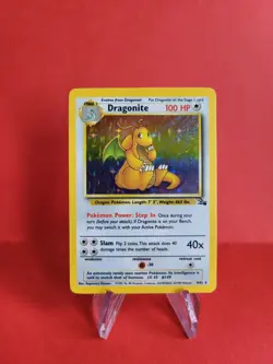Pokemon Karte/card - Dragoran Dragonite 4/62 - Fossil Holo - Very Good+ - Image 1