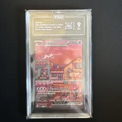 Mew EX 053 Scarlet & Violet Promo Holo Pokemon TCG Card TAG 9 - Image 3