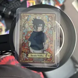 Sasuke Uchiha NRSA01-SP-002L5 Naruto Kayou Heavens Scroll English Card NM - Image 1