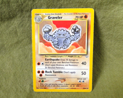 Pokemon Trading Card - Neo Revelation: Graveler 30/64 - Image 1