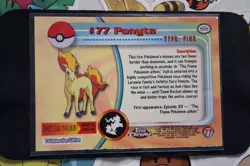 Ponyta #77 Topps Chrome Pokemon Card LP/MP - Image 2