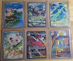 Pokemon Full Art Lot 6 Cards Near Mint Ascended Heros - Image 1