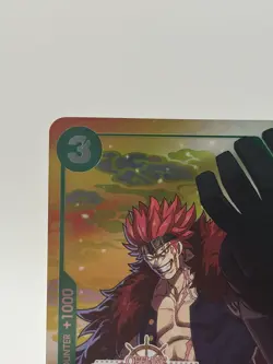 Eustass"Captain"Kid Online Regional 2024 Vol. 2 Participant One Piece Promo Card - Image 2