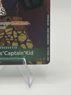 Eustass"Captain"Kid Online Regional 2024 Vol. 2 Participant One Piece Promo Card - Image 4