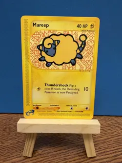 Pokemon TCG Mareep 119/165 Expedition Regular Vintage E-Reader Card - Image 1