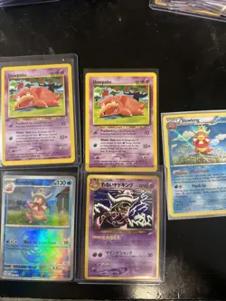 Slowking/Slowpoke First Edition / Neo / Japanese Pokemon Card Lot - Image 1