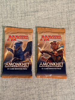MTG 2x lot Amonkhet Booster Packs 15 cards each Brand New - Image 1