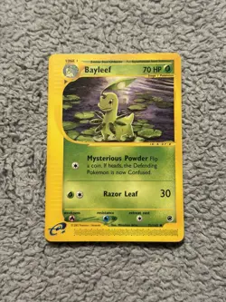 Bayleef Expedition Non Holo Vintage Rare Pokemon Card - Image 1