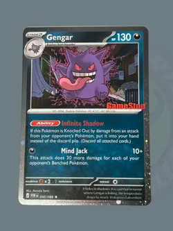 Pokemon TCG Gengar GameStop Exclusive Promo Card - Image 1