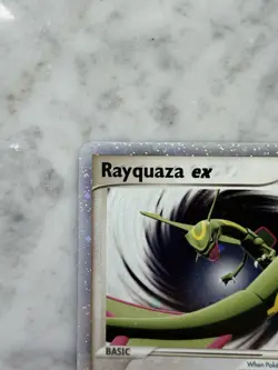 Pokemon TCG Rayquaza EX Holo Rare Black Star Promo Card 039 MP - Image 3