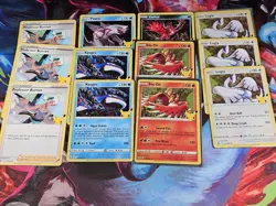 (12) Pokemon TCG Celebrations Holo Card Lot. NM-LP - Image 1