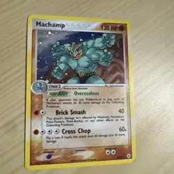 Pokemon Machamp EX Hidden Legends Holo Rare 120 HP Card 9/101 Stage 2 English - Image 3