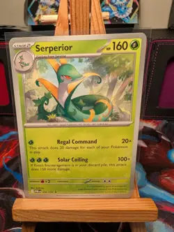 Serperior 6 Non Holo Perfect Order Pre Release Exclusive Pokemon Card - Image 1
