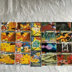 30 Pokemon Card Joblot Collection Pikachus Vacation Mewtwo Strikes Back Ash - Image 1
