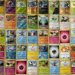 58 Pokemon Card Joblot Collection Bundle No Duplicates Inc Holos Celebi Yveltal - Image 1