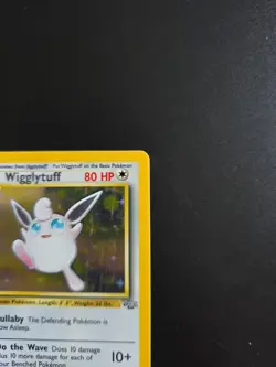 Pokemon Wigglytuff 16/64 Jungle Holo Rare Unlimited 1999 TCG Card LP-MP - Image 3